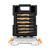 VersaDrive® Empty Long Series InsertFoam - 6 spaces (SETFM-LS-06)