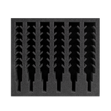 VersaDrive® Empty Long Series InsertFoam - 6 spaces (SETFM-LS-06)