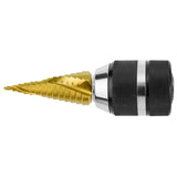 Step drill bits