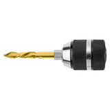 HMT VersaDrive TurboTip drill bit in chuck