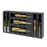 Empty Foam Inlay – 7 Larger Tools up to 1-1/4"