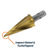 VersaDrive® TurboTip Impact ConeCutter Set + Free Adapter (AJ25-505050)