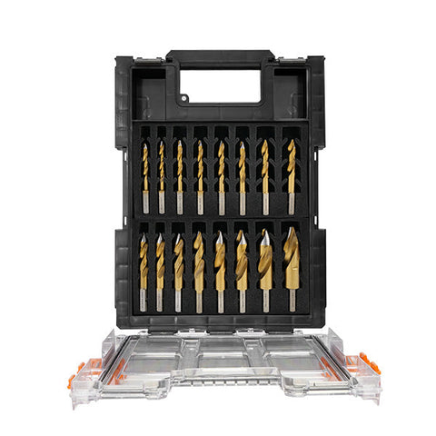 Turbotip Impact Drill Bit Kits – 12 or 16 Bits, in STAKIT Case