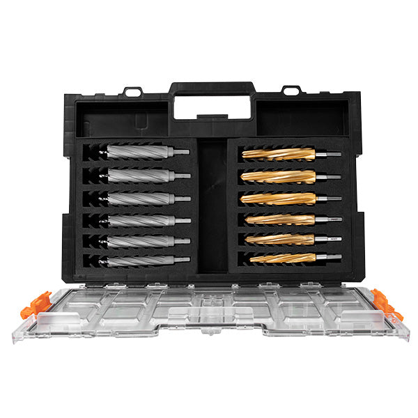 Kit de extracción de remaches con escariador y cortador de orificios extralargos VersaDrive (STC-ETOP4-RR03) 