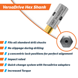 VersaDrive® Extralong TCT HoleCutters - 100mm Deep (101035)